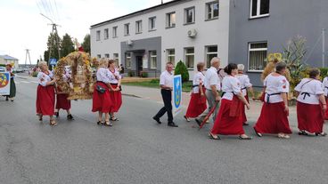 Gmina Ostrówek była gospodarzem niedzielnych Dożynek Powiatu Wieluńskiego